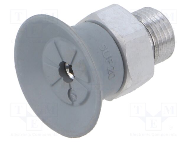 Suction cup; 20mm; 5.5g; G 1/8 M; Shore hardness: 55; 0.5cm3; SUF