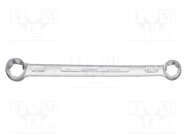 Wrench; Torx®; E20,E24; tool steel; 226mm; Plating: chromium