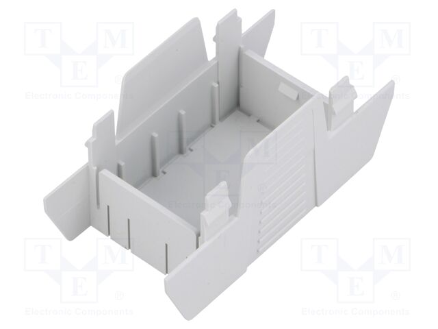 Cover; for enclosures; UL94HB; Series: EH 35; Mat: ABS; grey; 35mm