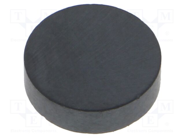 Magnet: permanent; hard ferrite; 3.5N; Ø: 13.6mm; H: 3.9mm