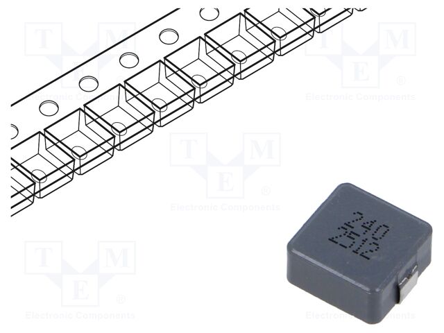 Inductor: wire; SMD; 24uH; ±20%; 11x10x4.8mm