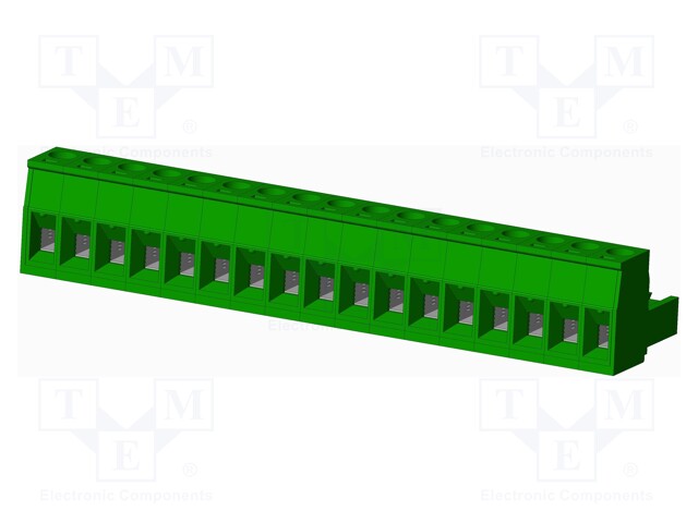 Connector: pluggable terminal block; plug; female; straight; 12A