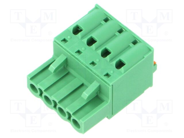 Connector: pluggable terminal block; HW; 10A; 300V; plug; female