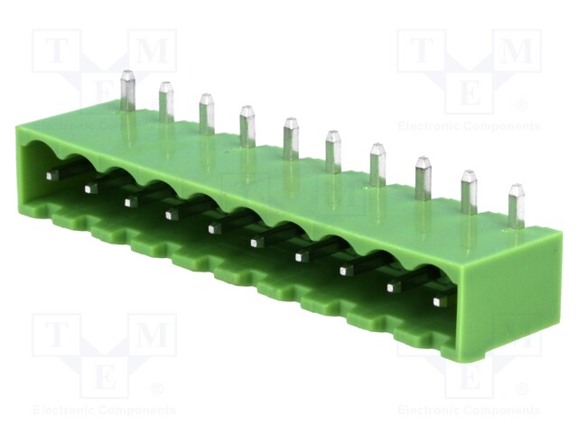 Pluggable terminal block; Contacts ph: 5.08mm; ways: 10; socket