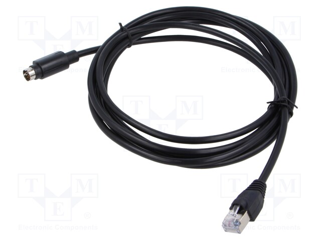 Communication cable; XBTZ; DIN mini,RJ45; Modbus,Uni-Telway