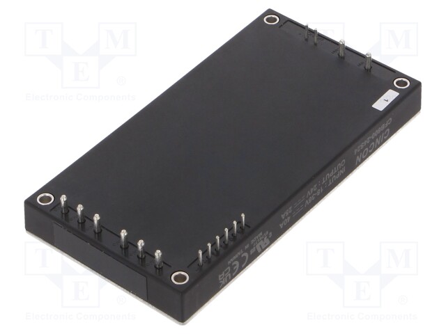 Converter: DC/DC; 600W; Uin: 18÷36V; 24VDC; Iout: 25A; 220g; 300kHz