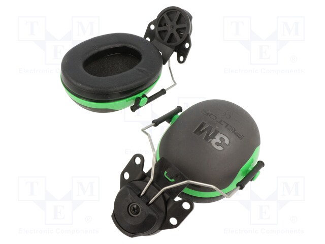 Ear defenders; helmet mounted; Attenuation level: 26dB