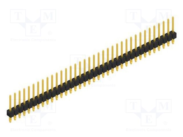 Connector: pin strips; pin header; male; PIN: 36; 2.54mm; THT; 1x36