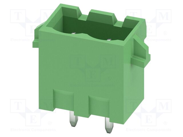 PCB headers, nominal cross section: 2.5 mm?, color: green, n