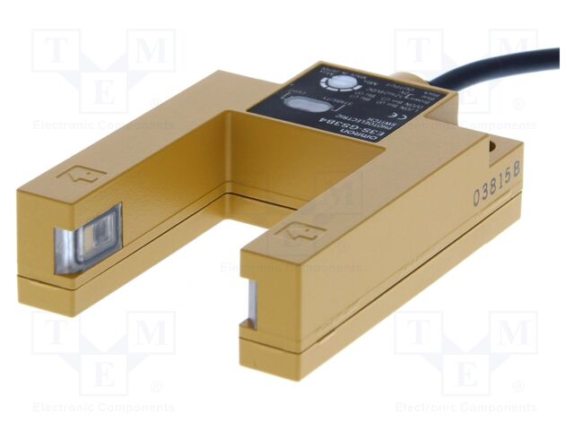 Sensor: photoelectric; Range: 30mm; PNP; through-beam (with slot)