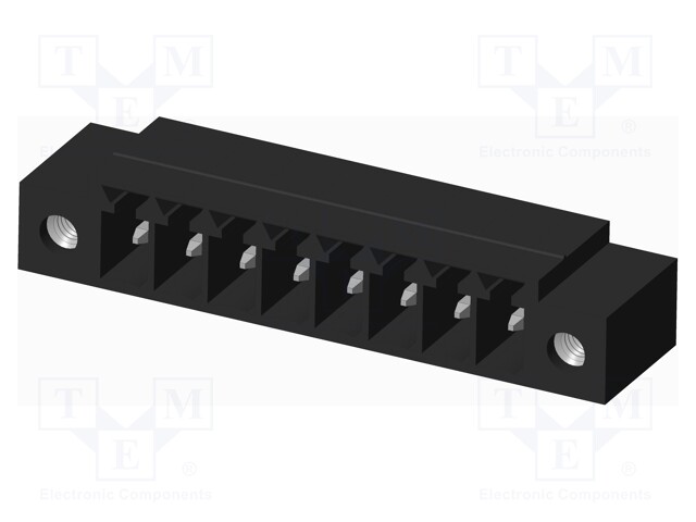 Connector: pluggable terminal block; socket; male; on PCBs