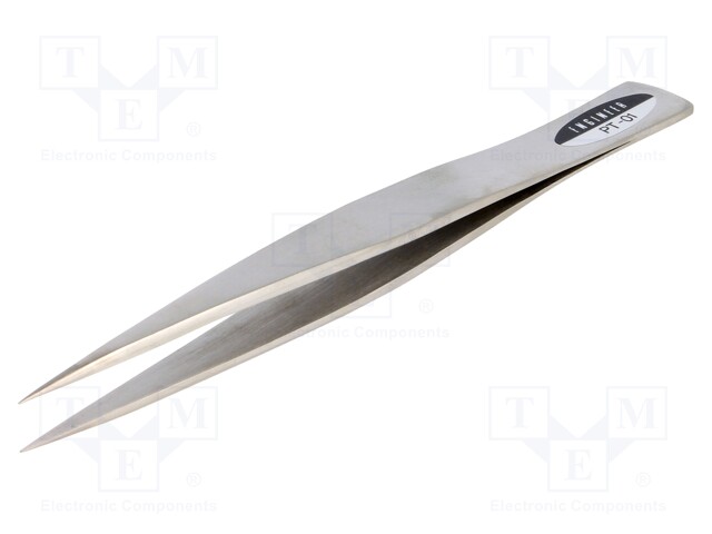 Tweezers; 125mm; Blades: straight,narrowed