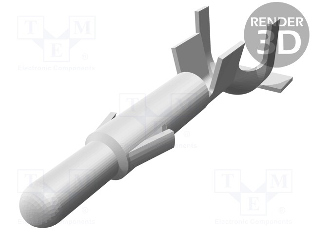 Contact; male; 1.5÷2.5mm2; Universal MATE-N-LOK; tinned; crimped