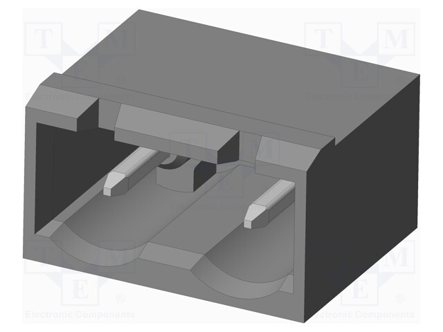 Connector: pluggable terminal block; socket; male; on PCBs