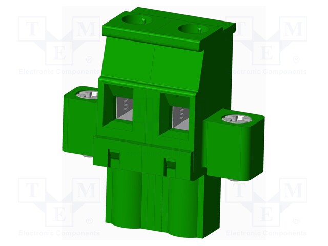 Connector: pluggable terminal block; plug; female; angled 90°