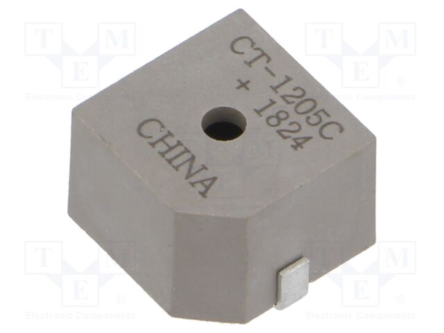 Sound transducer: electromagnetic signaller; SMD; 2.55kHz; 30mA