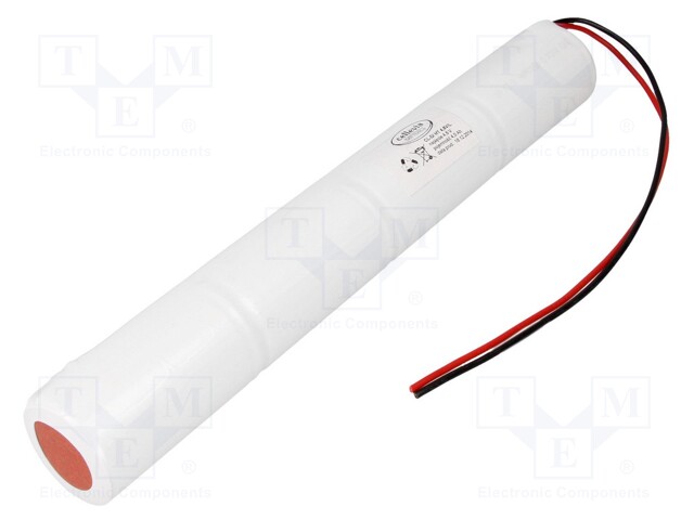 Re-battery: Ni-Cd; D; 4.8V; 4500mAh; Leads: 250mm leads; Ø35x244mm