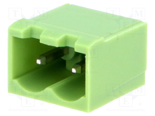 Pluggable terminal block; Contacts ph: 5mm; ways: 2; straight