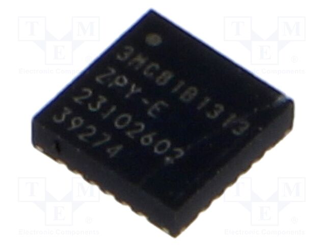 Sensor: acceleration; 6in1; -40÷125°C; 3÷3.6VDC; 4.5x4.5x1.1mm