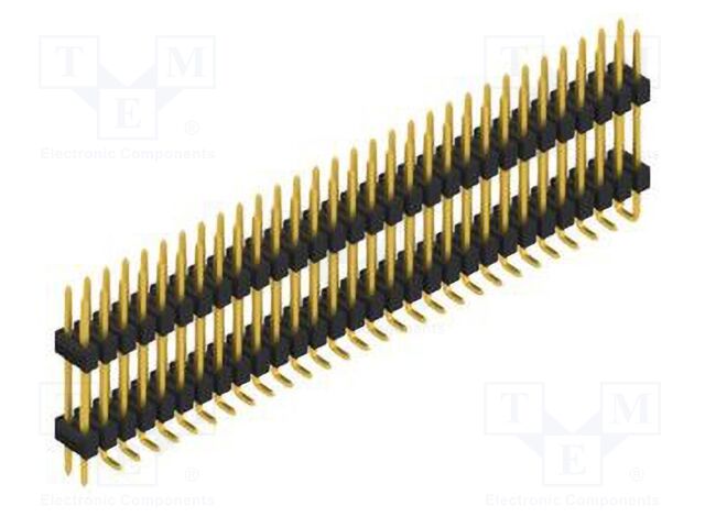 Connector: pin strips; pin header; male; PIN: 60; 2.54mm; SMT; 2x30