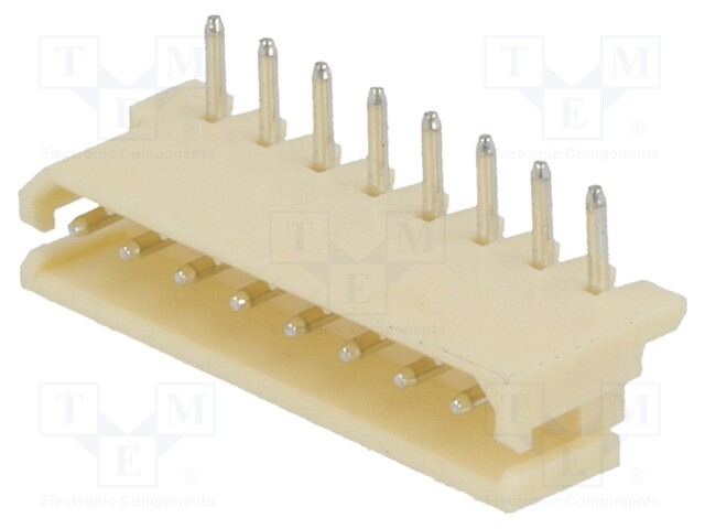 Socket; wire-board; male; A2506; 2.5mm; PIN: 8; THT; 250V; 3A; tinned