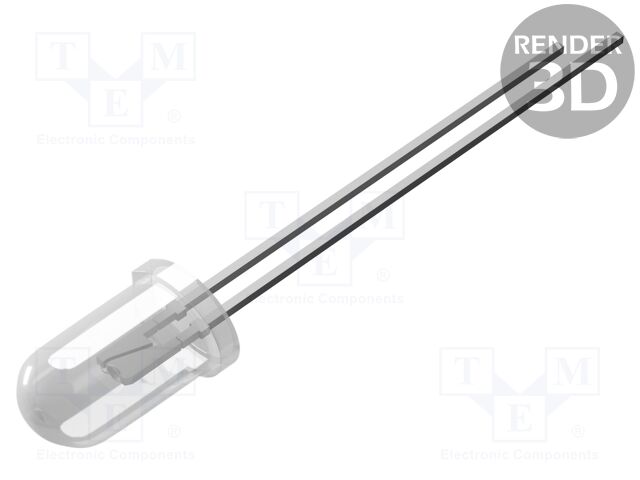 LED; 16°; 20mA; 60mW; 395÷405nm; 2.9÷3.6V; THT; 120÷250mcd