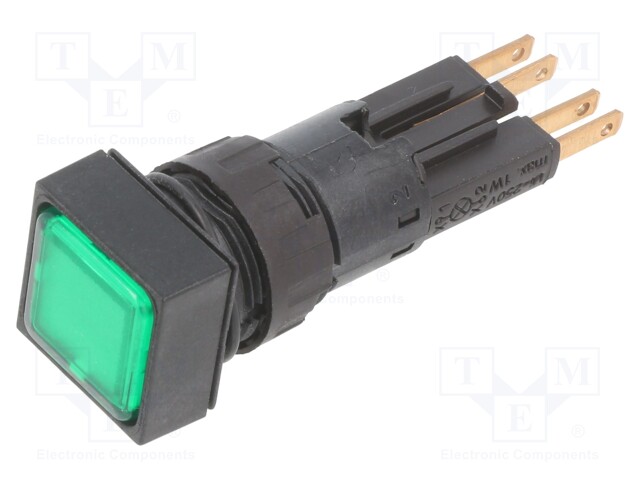 Control lamp; 16mm; RMQ-16; -25÷70°C; Illumin: filament lamp; 24V