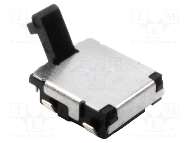 Switch: detecting; Pos: 2; SPST; 0.001A/5VDC; black; Leads: for PCB