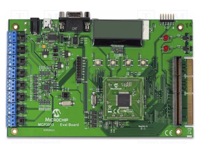 Dev.kit: Microchip; Comp: MCP3913; A/D converter