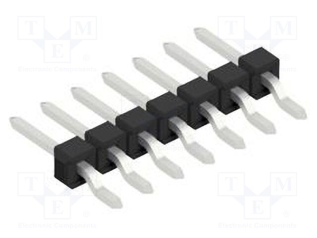 Connector: pin strips; pin header; male; PIN: 7; 2.54mm; SMT; 1x7