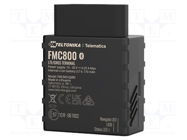 Module: GPRS/GNSS; Bluetooth: 4.0,BLE; accelerometer; 128MBFLASH