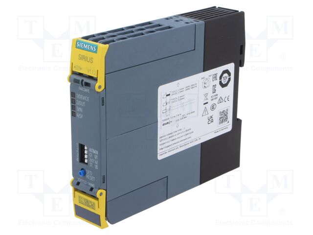 Module: safety relay; Series: 3SK1 SIRIUS; Mounting: DIN; -25÷60°C