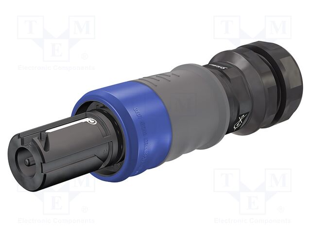 Connector: AC supply; screw terminal (AxiClamp); female; 16BL