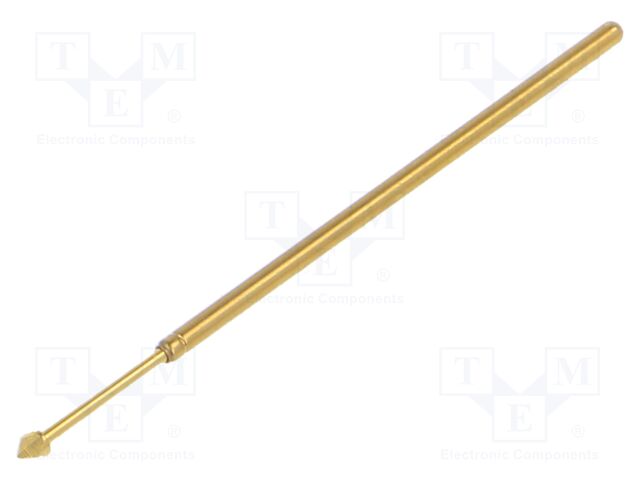 Needle-like test probe; Operational spring compression: 4.2mm