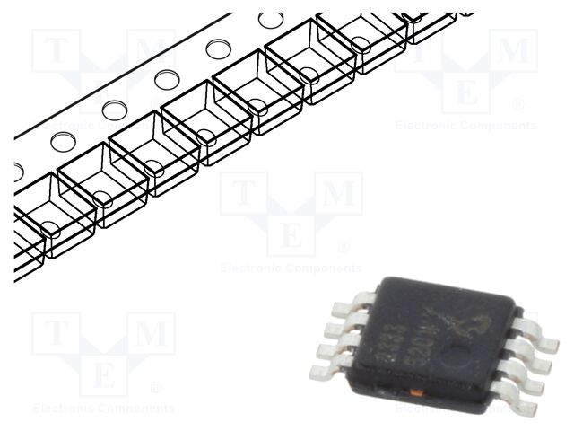 IC: operational amplifier; 300kHz; Ch: 2; MSOP8; 1.8÷5.5VDC; IB: 5pA