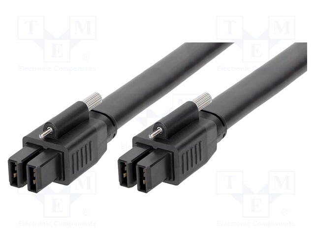 Cable: EXTreme Guardian-pigtail; female; PIN: 2; Len: 6m; 60A; 6AWG