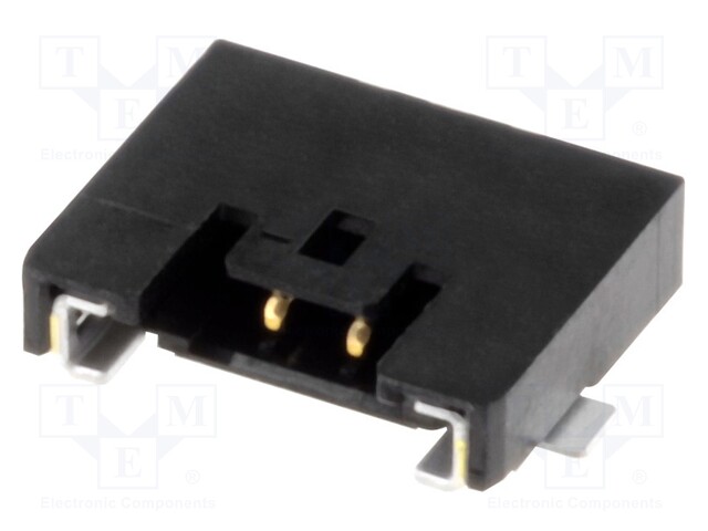 Socket; wire-board; male; Pico-Lock; 1mm; PIN: 2; SMT; on PCBs; 1.5A