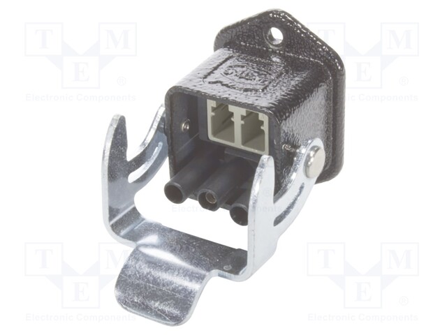 Set Han3A DC receptacle MM GOF