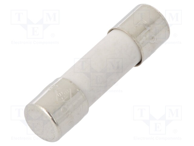 Fuse: fuse; 1.25A; 250VAC; ceramic,cylindrical; 5x20mm