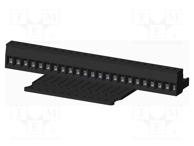 Connector: pluggable terminal block; plug; female; straight; 5mm