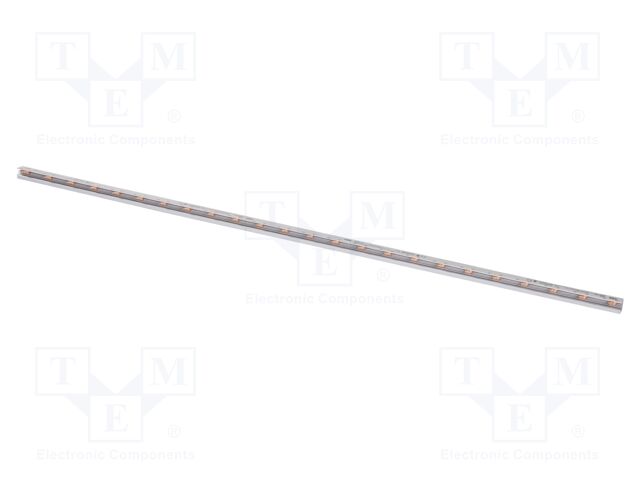 Busbar; 10mm2; Poles: 2; 690VAC; 690VDC; Inom: 63A; No.of mod: 24