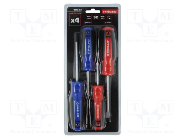 Screwdriver: universal-set; Phillips,slot; PH1,PH2,5mm,6mm