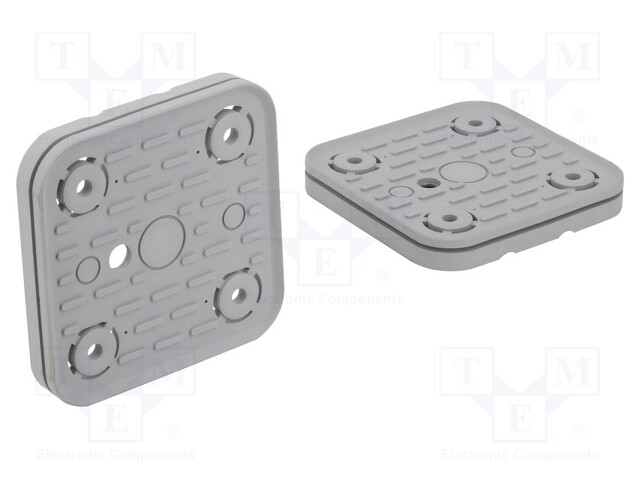 Suction-plate for vacuum block; 120x120x16.5mm