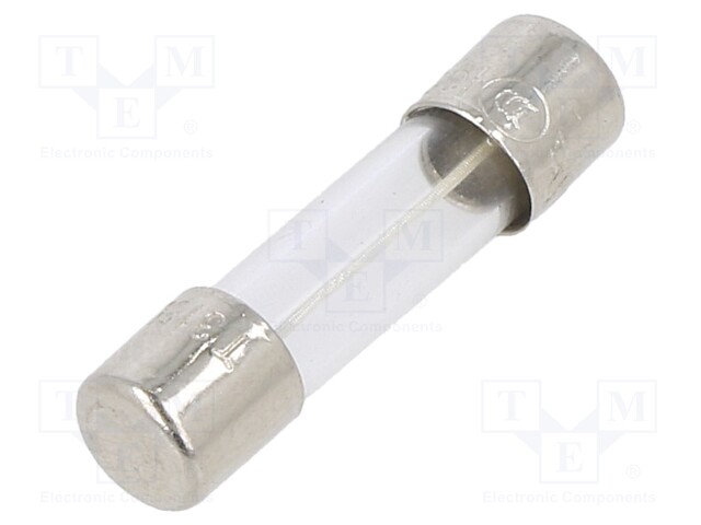 Fuse: fuse; time-lag; 315mA; 250VAC; cylindrical,glass; 5x20mm
