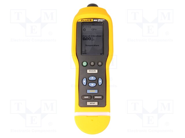 Vibrometer; ±50g; Temp.(IR): -20÷200°C; Accuracy: ±2°C; 400g