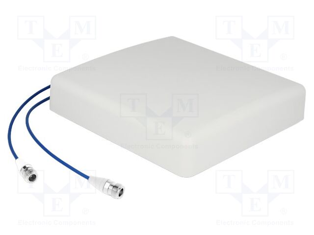 Antenna; Bluetooth,GSM,LTE,UMTS,WiFi,external; white; N x2; 50W