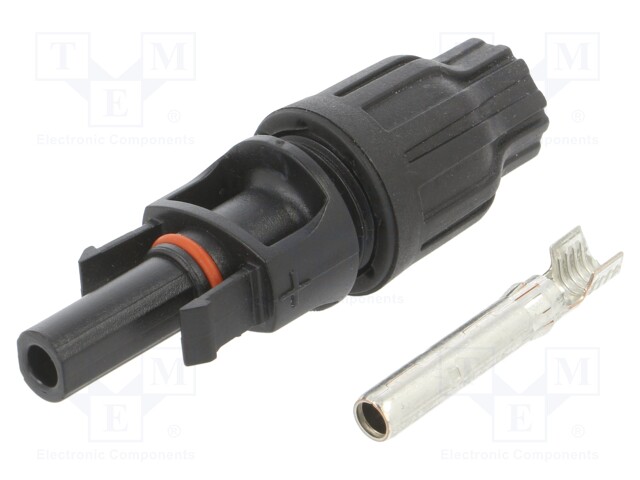 Connector: solar; female; straight; 2.5÷6mm2; crimped; plug; 1.5kV