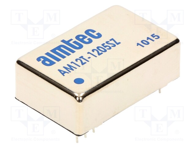Converter: DC/DC; 12W; Uin: 9÷18V; 5VDC; Iout: 2.4A; DIP24; 18g