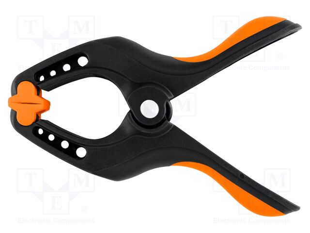 Universal clamp; plastic; max.75mm