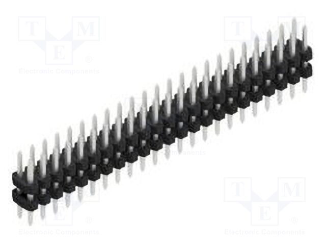 Connector: pin strips; pin header; male; PIN: 46; 2mm; THT; 2x23